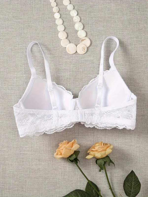 Lingerie Florale En Dentelle Pour Filles – Image 4