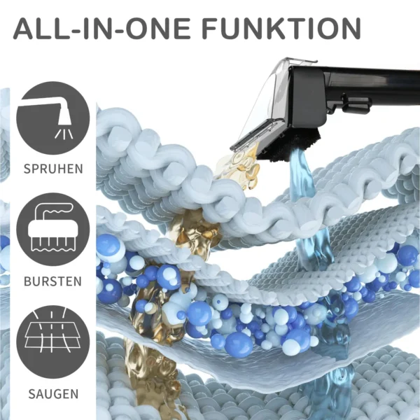 Machine À Laver Multifonctionnelle Pour Animaux De Compagnie, Vaporisateur D'Eau, Aspirateur Domestique, Canapé, Tapis, Rideaux, Livres, Grill En Tissu – Image 4