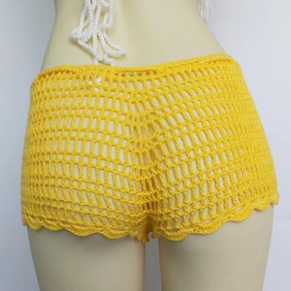 Short En Pur Coton Pour Femme, , , , ,  , – Image 4