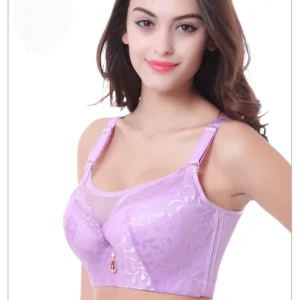 Soutien-Gorge Grande Taille Push-Up en Dentelle – Confort & Maintien