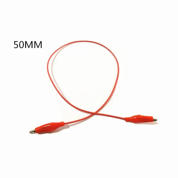 25Mm/50Mm Crocodile Clip/Test Line/Single Head Double Head Alligator Clip/Wire/Battery Clip/Cable/Electronic Connection – Image 2
