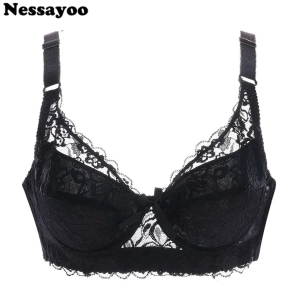 2024 Grande Taille 40 90 44 Soutiens-Gorge En Dentelle Pour Femmes – Image 6