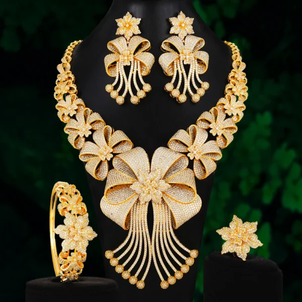 Missvikki-Ensemble De Bijoux Africains De Luxe Pour Femmes – Image 2