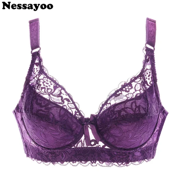 2024 Grande Taille 40 90 44 Soutiens-Gorge En Dentelle Pour Femmes – Image 5