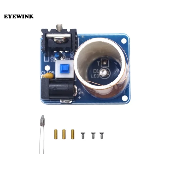 New Bd243 Mini Tesla Coil Kit Magic Props Diy Parts Empty Lights Technology Electronics – Image 4