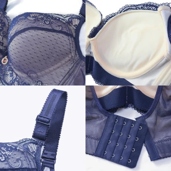Fallsweet Soutien-Gorge Push-Up Rembourré Pour Femme En Dentelle – Image 5