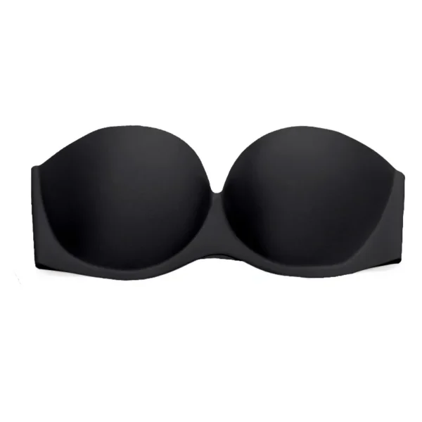 Solid Color One-Piece Invisible Strapless Bra Half Cup Sexy Push Up Bras Wedding Dress Party Festival Soutien Gorge Brassiere – Image 5