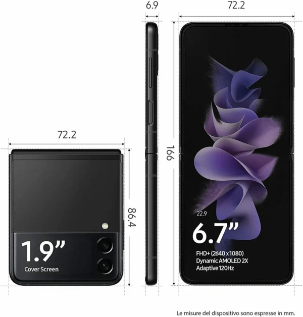 Samsung Galaxy Z Flip 3 Flip3 5G F711U1 F711N F711B 6.7 &Quot; – Image 5