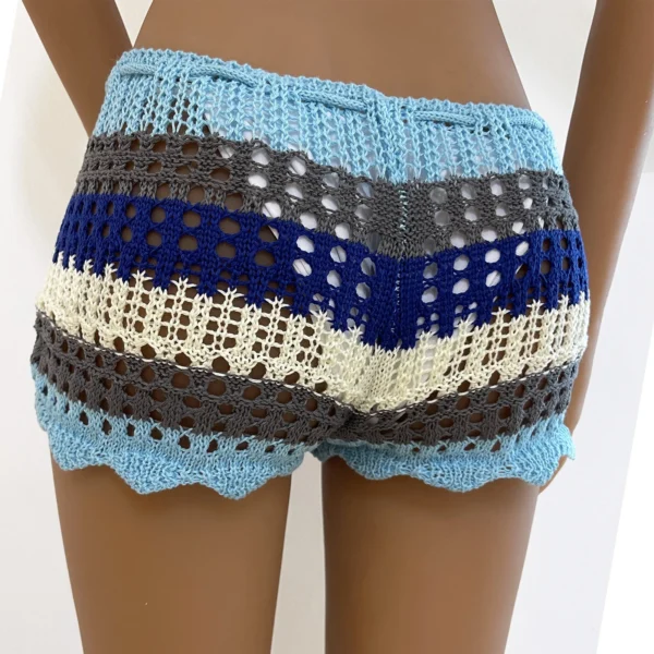Short En Tricot Amissié Esthétique Y2K Pour Femme – Image 4