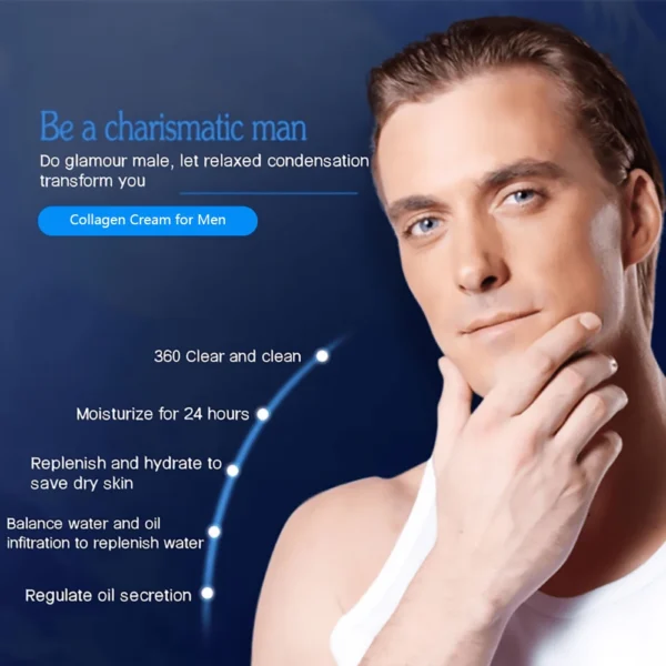 Crème Anti-Rides Lisse Pour Hommes – Image 4