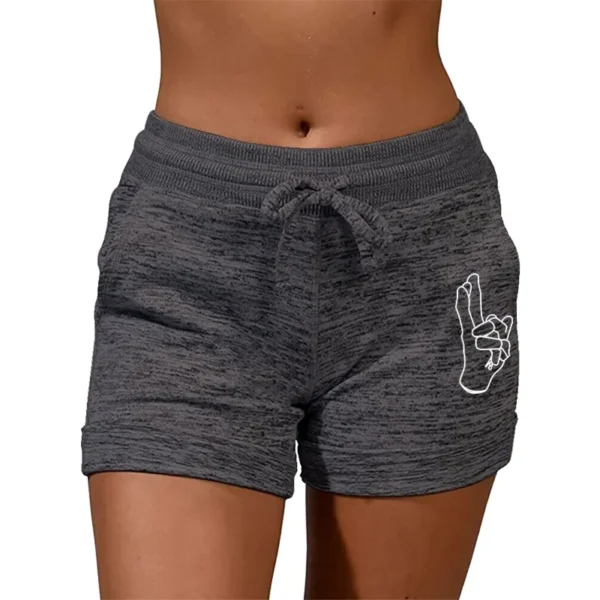 Eco-Friendly Women'S Lightweight Drawstring Shorts – Image 3