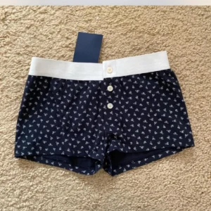 Gaono Women Y2K Mini Lounge Shorts Floral Low Waist Micro Shorts Graphic Fitted Boy Shorts Cute Pajama Bottoms
