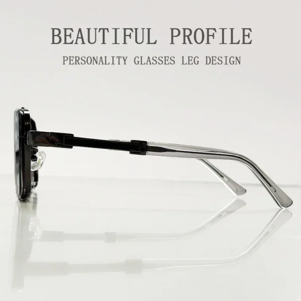 2025 Lunettes De Soleil Carrées Hommes Luxe Vintage Lunettes De Soleil Femmes À La Mode Rétro Lunettes De Soleil Hombre Lunette Soleil Femme – Image 5