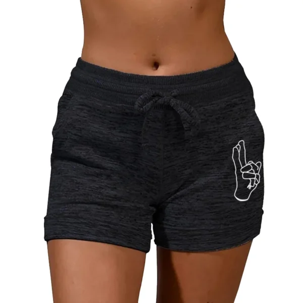 Eco-Friendly Women'S Lightweight Drawstring Shorts – Image 2