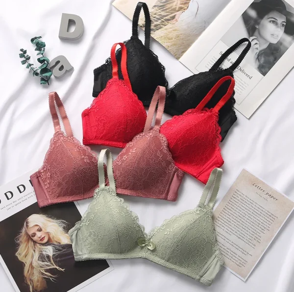 Girl Cheap Bra Sexy Lace Bra Women Push Up Bra Lingerie Plus Size Bras For Women Soutien Gorge New Adjustable Women Brassieres – Image 2