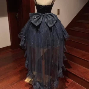 Robe d'été française à la mode, enveloppée à la taille, Slim et Slim, jupe courte à queue scintillante pour femmes, nouvelle collection