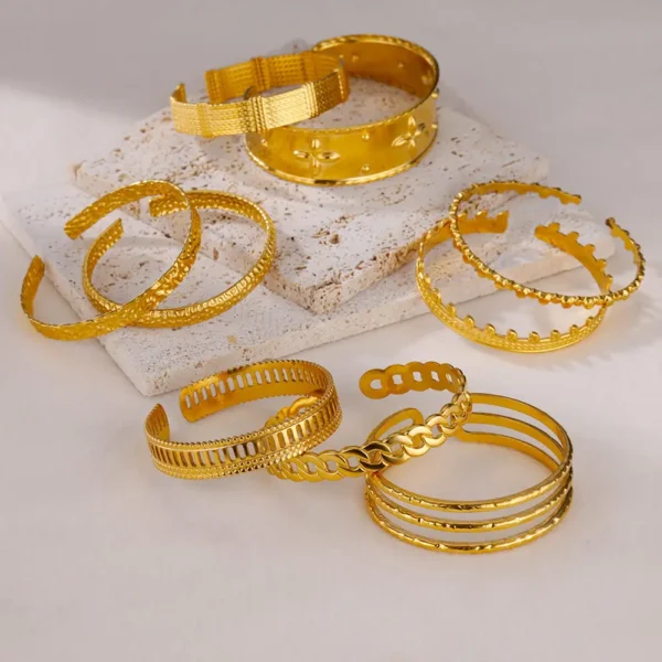Bracelets En Acier Inoxydable Pour Femmes – Image 4