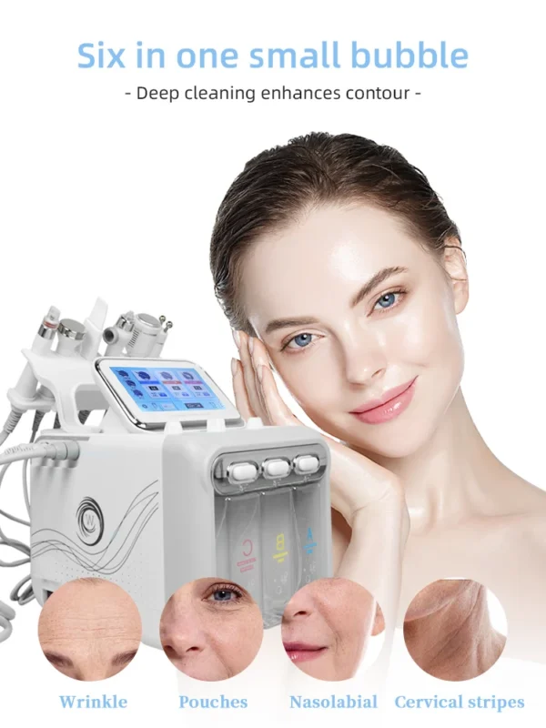 Machine Faciale 6 En 1 Hydra Aqua Pour Soins De La Peau – Image 6