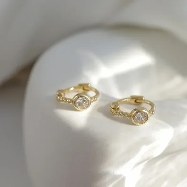 Wholesale Fashion Clear Zircon Silver Color Star