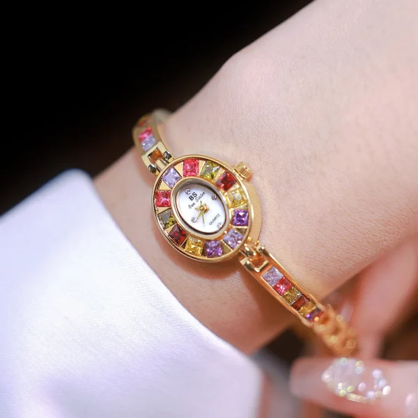 Uthai Montre À Chaîne Pour Femme, Marque Légère, Luxe – Image 3