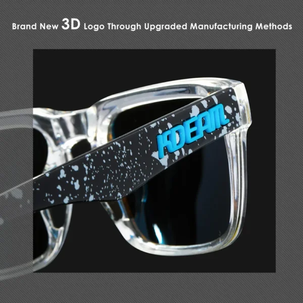 Kdeam – Lunettes De Soleil Polarisées Carrées Pour Hommes – Image 4