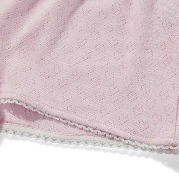 Gaono Cute Pink 2 Piece Outfits Y2K Fairycore Vintage V Neck Lace Trim Cami Milkmaid Crop Tops + Shorts Chic Women Pajama Set – Image 6