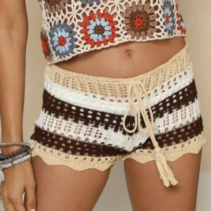 Sarong amissié en crochet pour femmes