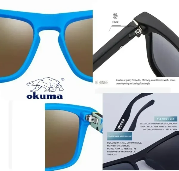Okuma-Lunettes De Soleil Polarisées Pour Hommes Et Femmes – Image 5
