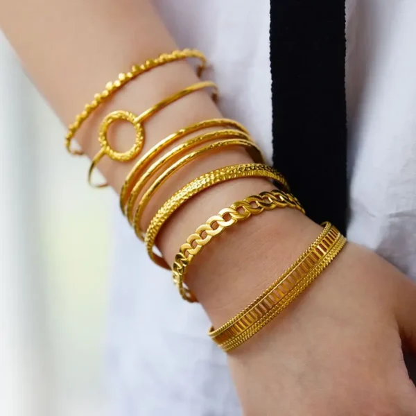Bracelets En Acier Inoxydable Pour Femmes – Image 3