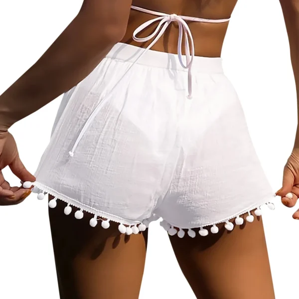 Short De Plage Semi-Transparent Pour Femme – Image 4