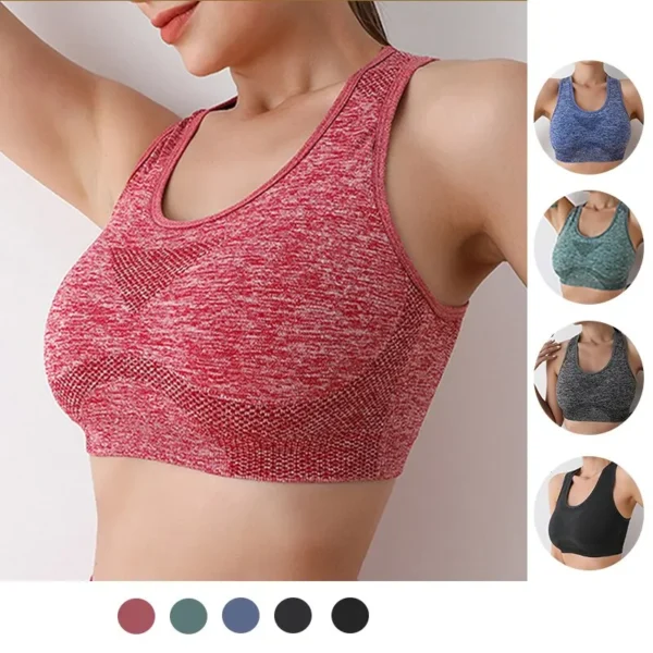 Soutien-Gorge Push Up Respirant Pour Femmes, Sous-Vêtements De Sport, Course À Pied, Yoga, Fitness