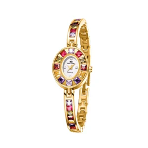 UTHAI Montre à chaîne pour femme, marque légère, luxe