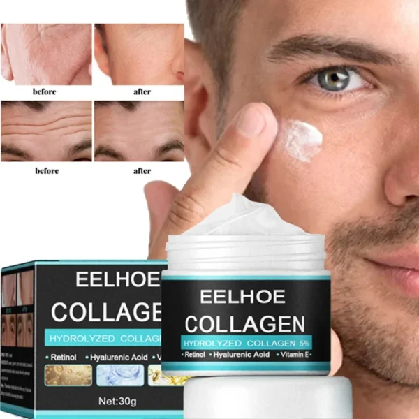 Crème Anti-Rides Au Collagène Pour Hommes – Image 2