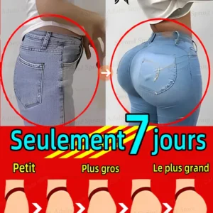 La courbe S est particulièrement attrayante, lifting des fesses q uick en 7 jours