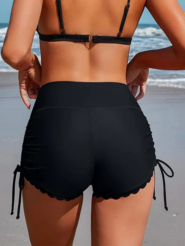 Short De Bain Taille Haute Pour Femme – Image 2
