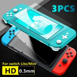 1/2/3PCS Glass Screen Protectors 9H Hardness Glass For Nintendos Switch Lite 0.3mm Ultra-thin Tempered Glass For Switch Console
