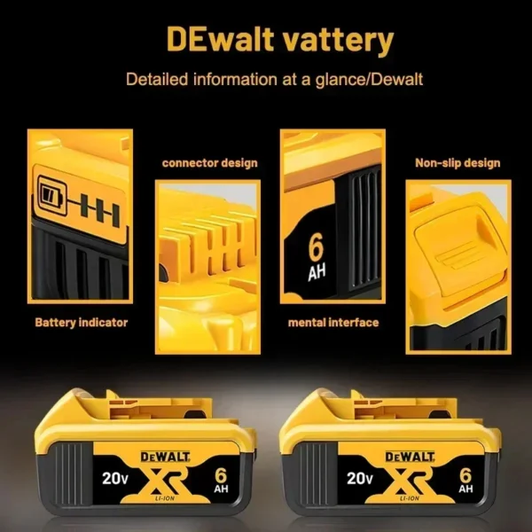 Batterie Originale-Dewalt 20V – Image 3