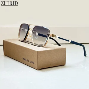 2025 Lunettes De Soleil carrées hommes luxe Vintage Lunettes De Soleil femmes à la mode rétro Lunettes De Soleil Hombre Lunette Soleil Femme