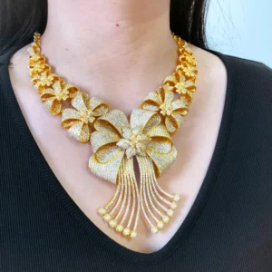 MISSVIKKI-Ensemble de bijoux africains de luxe pour femmes