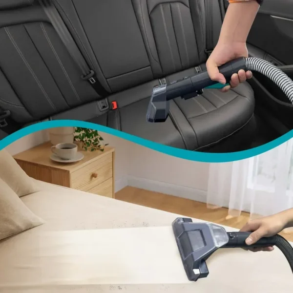 Nettoyeur De Tapis De Canapé Filaire Portable, Machine À Livres, Double Tête De Brosse, Nettoyant Pour Tissu, Aspirateur À Sec, Déterminer, Vente Chaude – Image 5