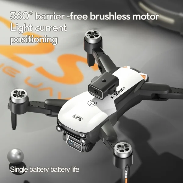Nouveau Drone S2S 8K Hd Double Caméra Moteur Sans Balais Évitement D'Obstacles Dron Hélicoptère Rc Professionnel Pliable Quadrirotor Jouet – Image 2