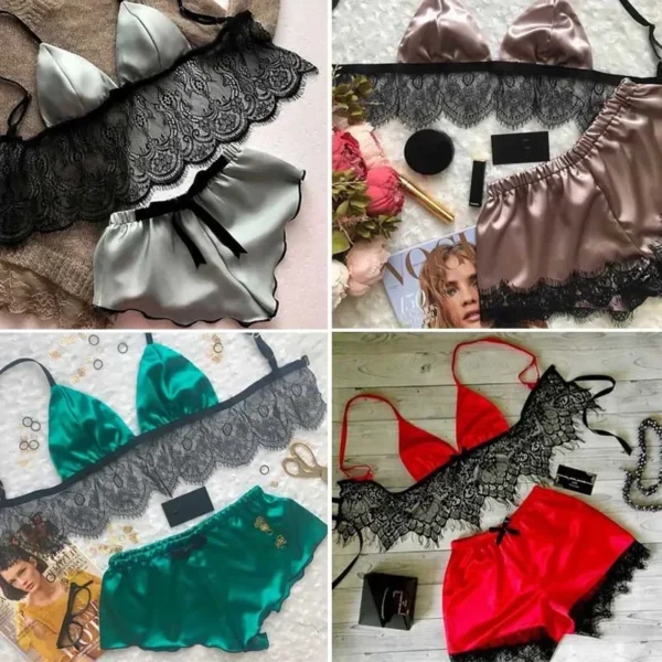 Luxury Women Bra Sets Sexy Lingerie Set Underwear – Image 2
