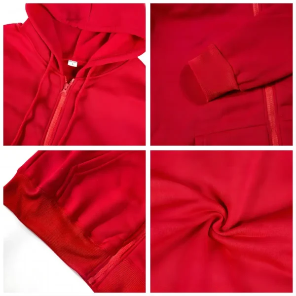Sweats À Capuche Zippés Smile Pour Femmes, Vestes À Glissière Pour Femmes, Streetwear Hip Hop, Course À Pied, Sport, Pvd, Mode, Classique, Décontracté, Y2K – Image 6