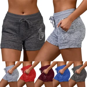 Eco-friendly Women's Lightweight Drawstring Shorts