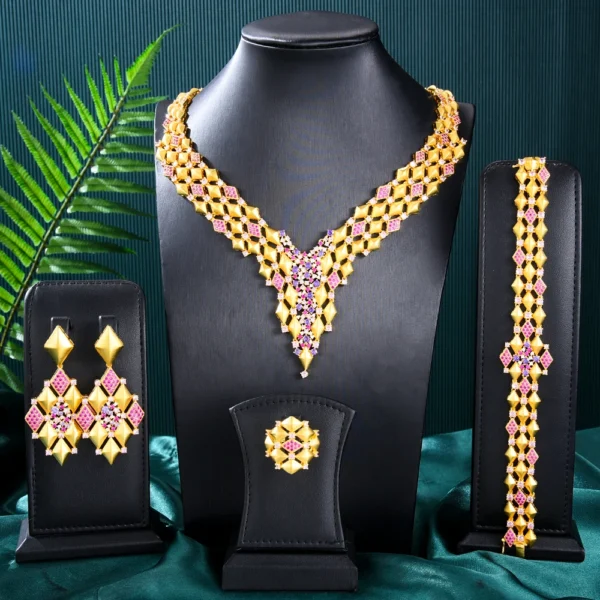 Godpastel-Ensembles De Bijoux De Dubaï Pour Femmes – Image 4