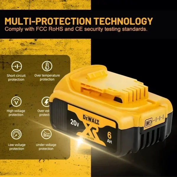 Batterie Originale-Dewalt 20V – Image 2