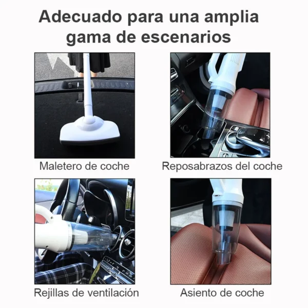 Aspirateur De Voiture Portable Haute Puissance Sans Fil, Machine Multifonctionnelle Pour Livres Ménagers, Épilateur Pour Animaux De Compagnie Injuste, 12000Pa – Image 5