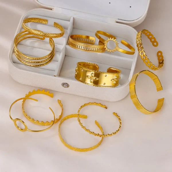 Bracelets En Acier Inoxydable Pour Femmes – Image 5