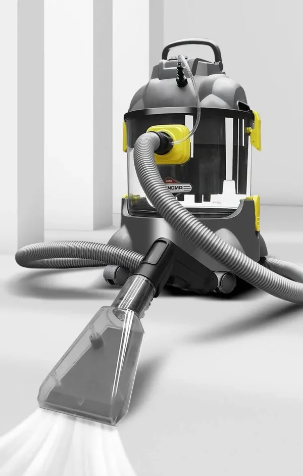 1400W Professionnel Portable Six Fonctions De Nettoyage Dans Un Rideau Tapis Canapé Voiture Intérieur Matelas Aspirateur Machine De Nettoyage À Vapeur – Image 3