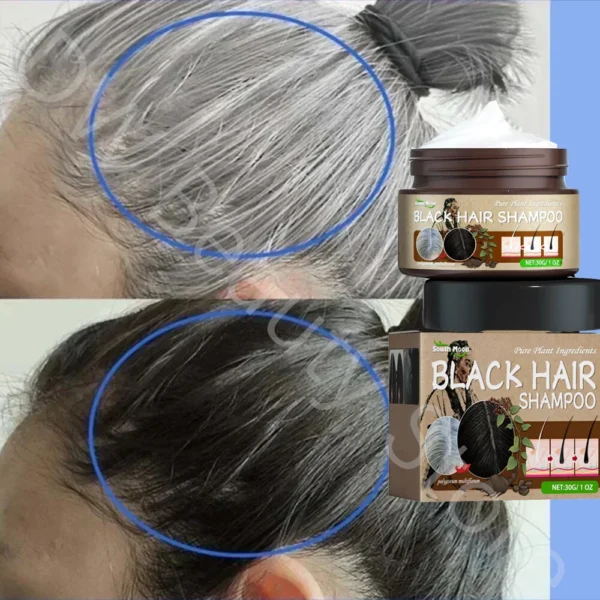 Shampoing De Traitement Des Cheveux Naturels Pour Hommes Et Femmes – Image 3